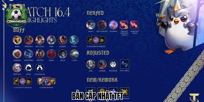DTCL 16.4: Bản cập nhật TFT mới nhất - Ngày 4/2